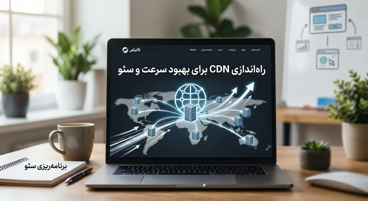 راه‌اندازی CDN برای بهبود سرعت و سئو