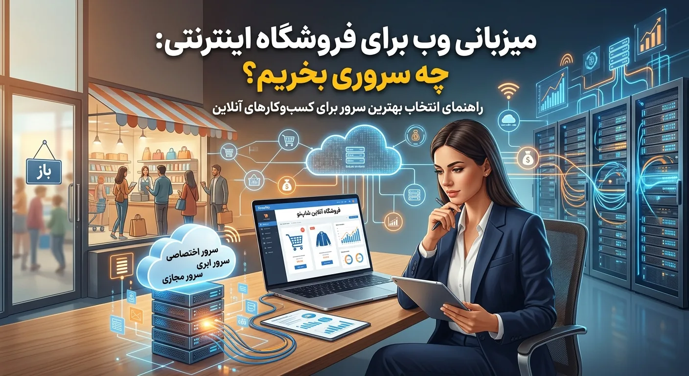 میزبانی وب برای فروشگاه اینترنتی: چه سروری بخریم؟