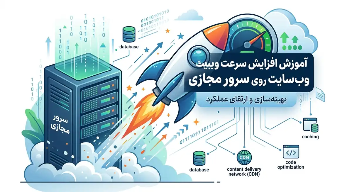 آموزش افزایش سرعت وب‌سایت روی سرور مجازی